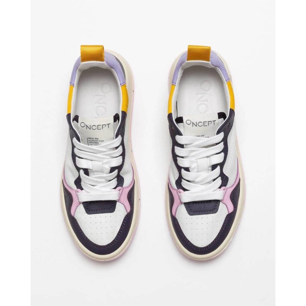 NEW ONCEPT phoenix retro courtside sneaker in orchid multi - Picture 3 of 5